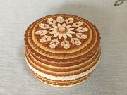 多重層細工の小箱☆白樺細工ベレスタ_ミニケース☆ロシア雑貨