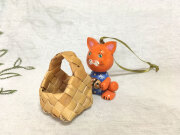 白樺のミニチュア籠☆ベレスタの籠☆ロシア雑貨