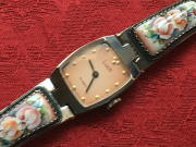 フィニフチ_時計☆シンプルだけどエレガントなデザイン☆Luch社(アンバー)