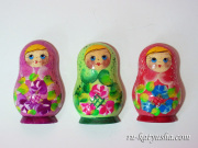 マトリョーシカのマグネットＡ☆ロシア雑貨