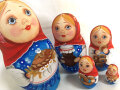 お客にウエルカム！★セルゲイ・コブロフstudio☆ロシア雑貨_マトリョーシカ