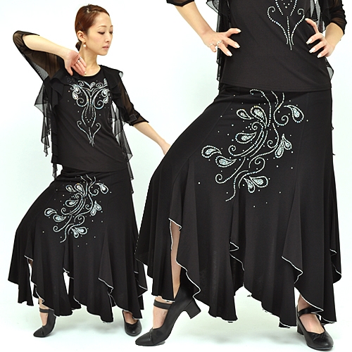 社交ダンス衣装スカート商品番号０３８２