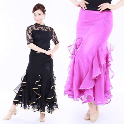 社交ダンス衣装スカート商品番号０１０２