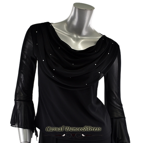 社交ダンス衣装トップス商品番号０８９７