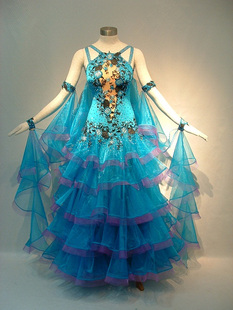 オーダーメードモダンダンス衣装デモドレス商品番号００１０