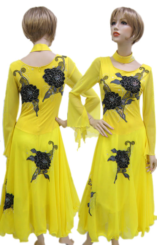 社交ダンス衣装発表会デモドレス商品番号０００６