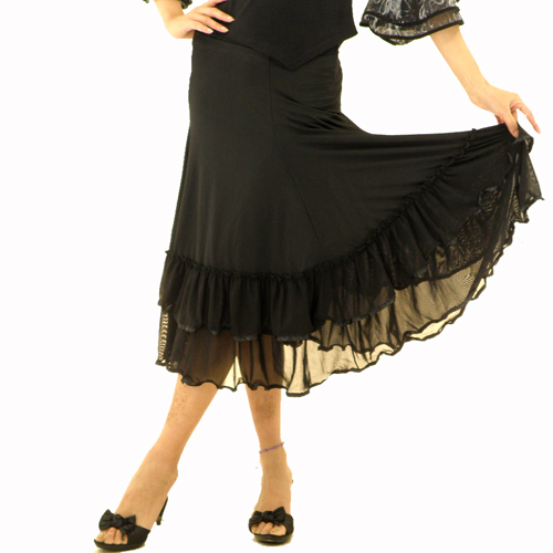 社交ダンス衣装スカート商品番号０２９２