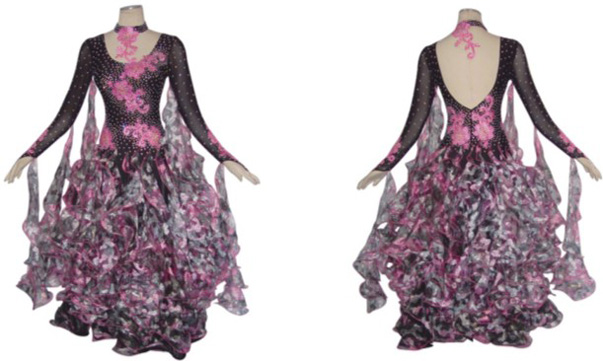 社交ダンス衣装発表会デモドレス商品番号００１０