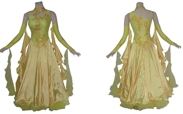 社交ダンス衣装発表会デモドレス商品番号００２０