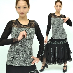 社交ダンス衣装トップス商品番号０６４５