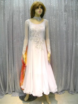 社交ダンス衣装発表会デモドレス商品番号０００１