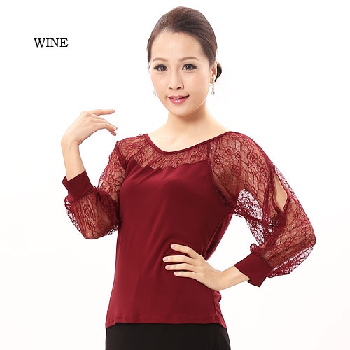 よっちゃん 社交ダンス トップス2点 社交ダンスレディースウェア