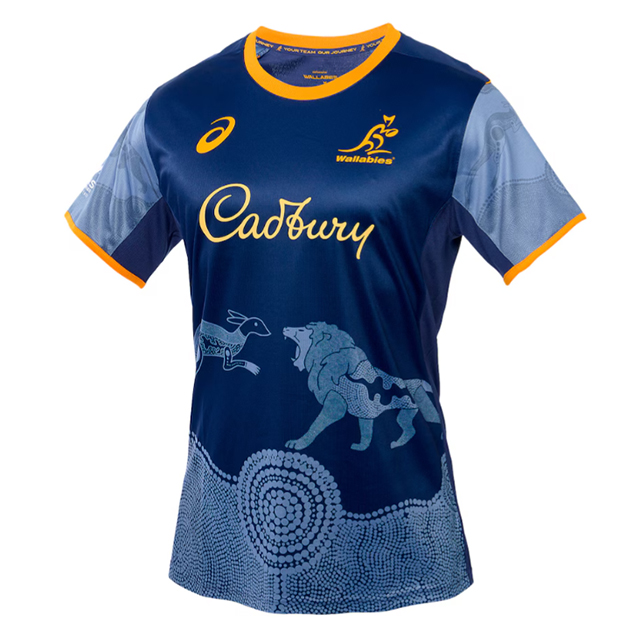 オーストラリア代表 ワラビーズ 2025 LIONS TOUR トレーニングTシャツ