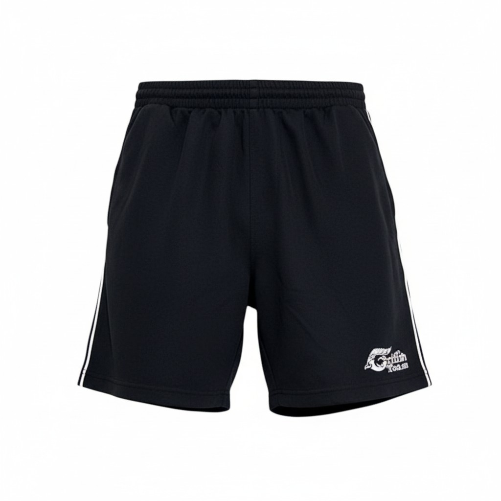 Griffin Team シェルハーフパンツ ブラック