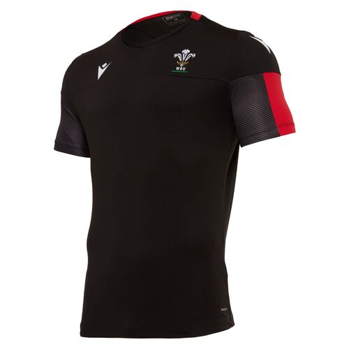 ウェールズ代表 21 トレーニングtシャツ ブラック