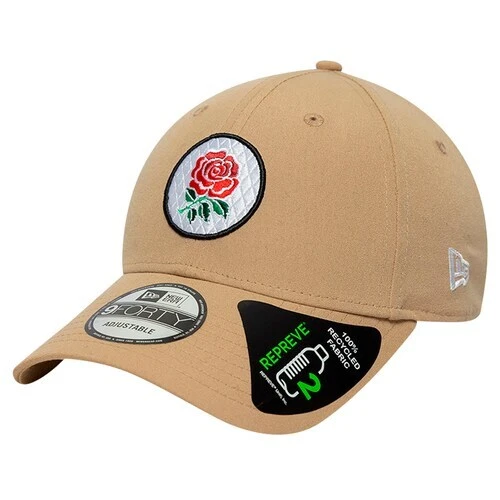 NEW ERA 9FORTY イングランド代表 Repreve キャップ ローズキャメル