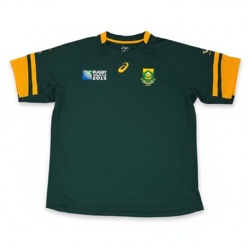 RWC2015 南アフリカ代表 スプリングボクス ホーム ファンTシャツ