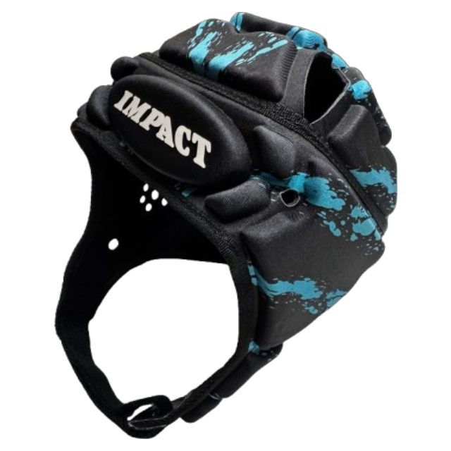 IMPACT V2 Premium Vented SPLATTER BLACK/PROTEA BLUE