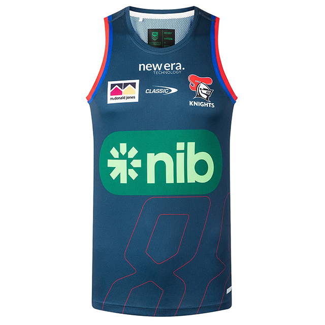 NRL ナイツ 2026 トレーニングシングレット ネイビー