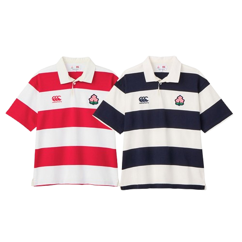 ラグビー日本代表 ジャパンショートスリーブ4インチストライプラグビージャージ【2カラー】