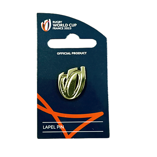 RUGBY WORLDCUP FRANCE 2023 ロゴピンバッジ ゴールド