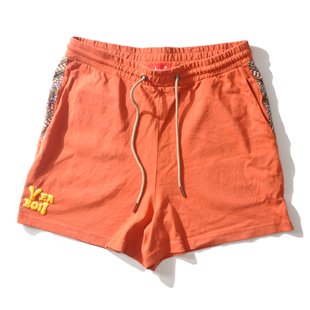 YEABOII  カットソーショーツ  オレンジ/YB23SS10