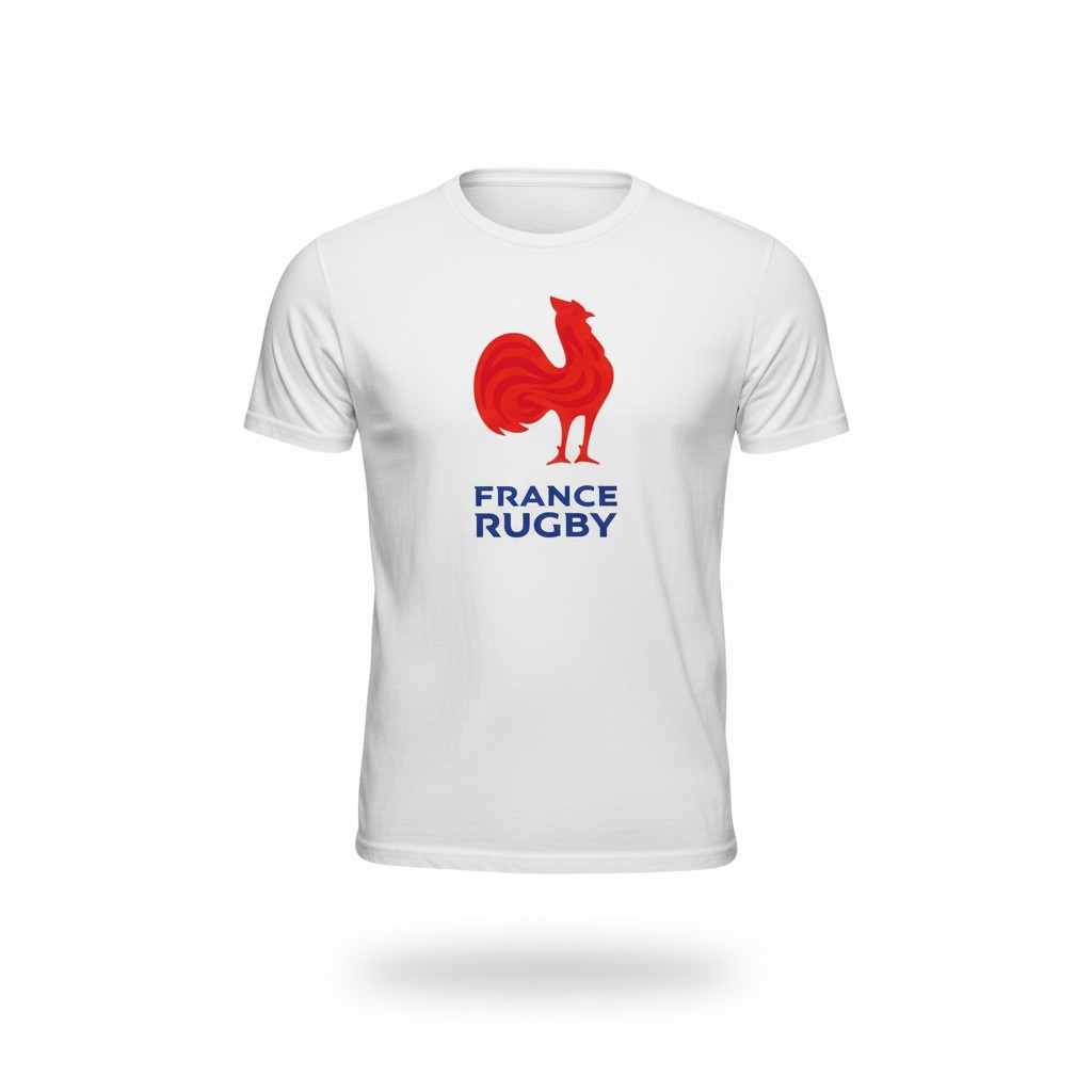 フランス代表 ロゴTシャツ ホワイト