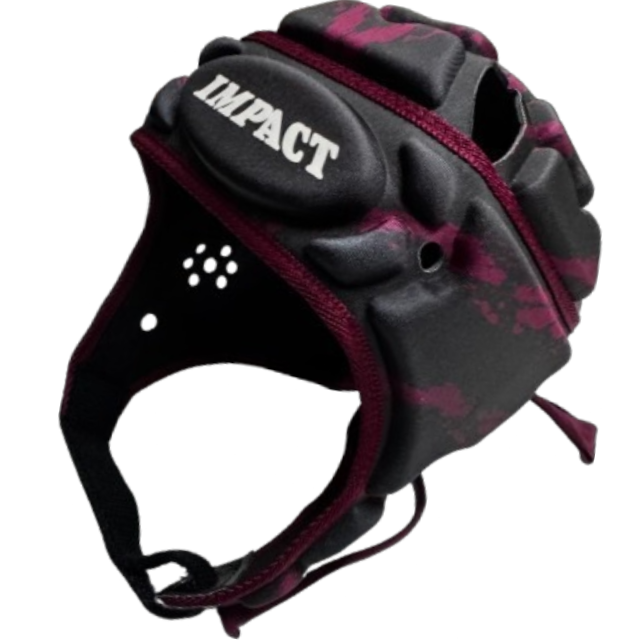 IMPACT V2 Premium Vented SPLATTER BLACK/MAROON