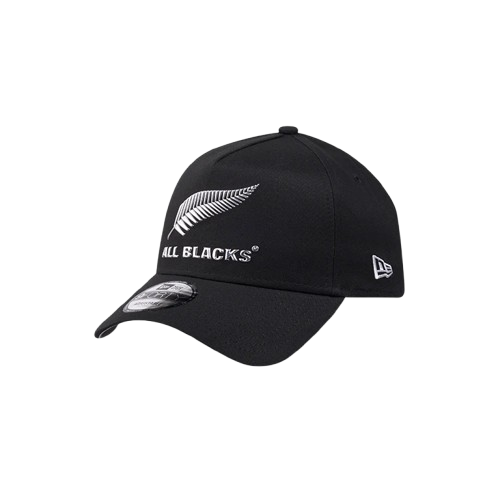 New Era 9Forty オールブラックス キャップ メタルシルバー
