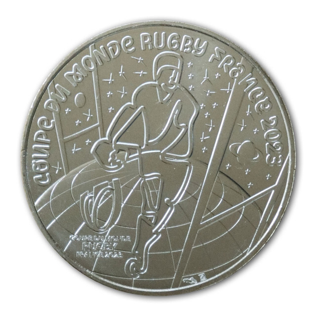 RUGBY WORLDCUP FRANCE 2023 10ユーロ記念コイン