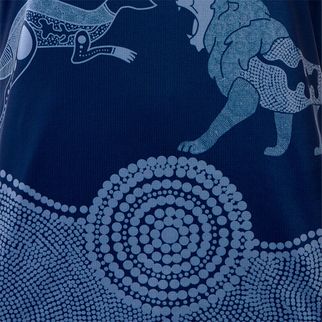 オーストラリア代表 ワラビーズ 2025 LIONS TOUR トレーニングTシャツ