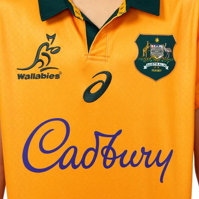 オーストラリア代表 ワラビーズ 2025 LIONS TOUR 子供用ホームジャージ