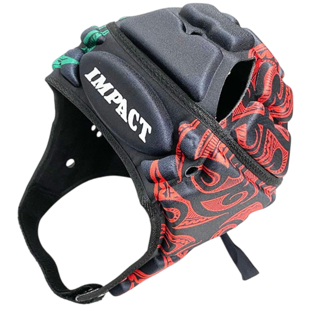 IMPACT V2 Premium Vented マオリ マルチカラー 黒×赤×緑