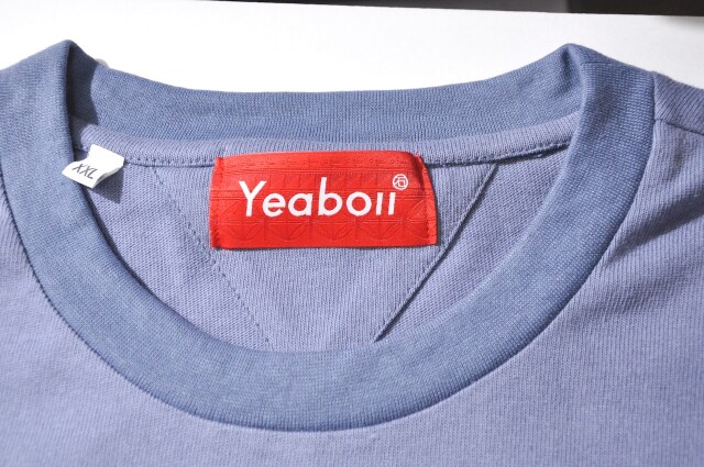 yeaboii 中島イシレリ　直筆サイン入りTシャツ XL ラグビー日本代表 YEABOII ビッグシルエットグラフィック01 ライトブルー/YB23SS01