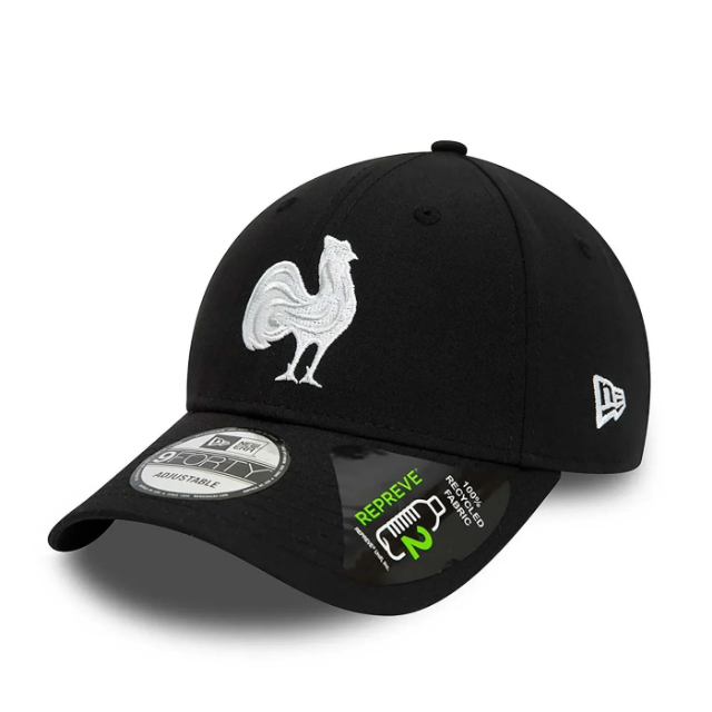 NEW ERA 9FORTY フランス代表 Repreve キャップ ブラック