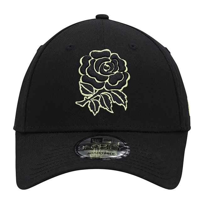 ラグビー イングランド代表 New Era 9FORTY Neon Pop NEW ERA 9FORTY イングランド代表 Neon Pop ローズ