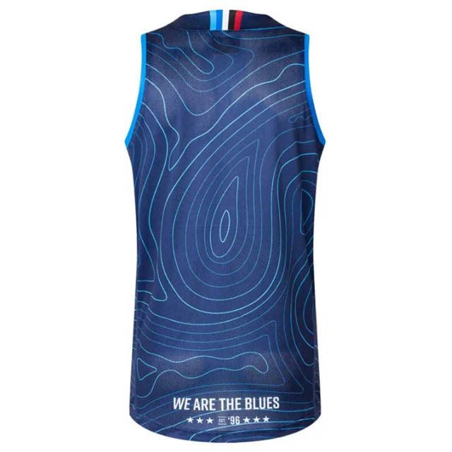 【海外Ｌサイズ】NRL ＮＳＷ・ブルーズ 2025 シングレット・タンクトップ NSW Blues 2025 Mens Training Singlet – NRL Shop