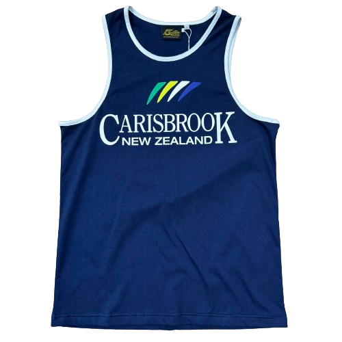 CARISBROOK コットンシングレット ネイビー