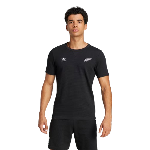 オールブラックス エッセンシャルズ ワッフルTシャツ