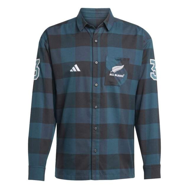 ALL BLACKS ラグビーシャツ XL オールブラックス パーティーシャツ