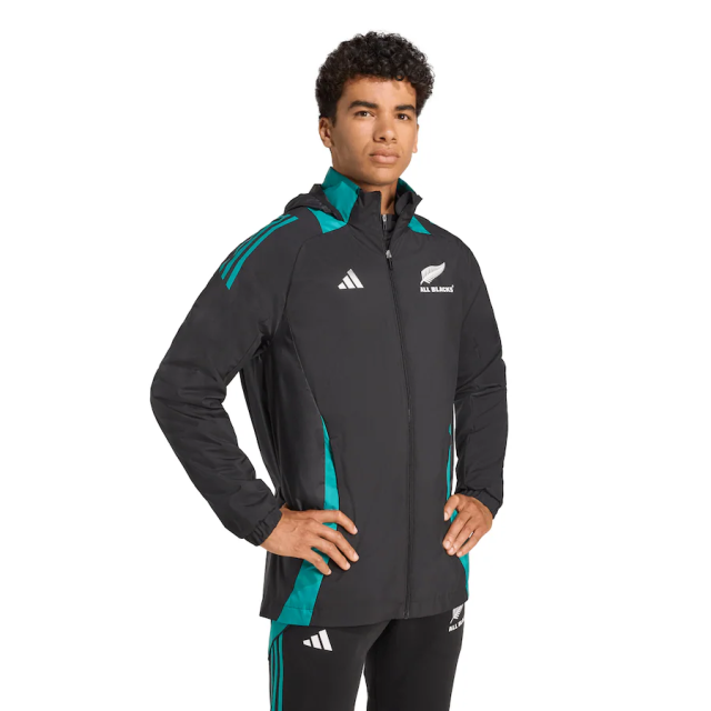 adidas GT6396 ブラック アウター オールブラックス 25/26 オールウェザージャケット