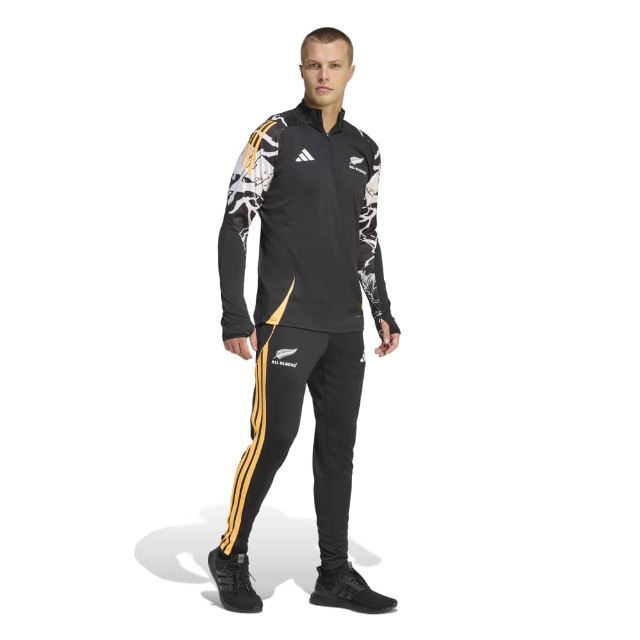 オールブラックス練習ジャージ オールブラックス x MARVEL トレーニングトップ