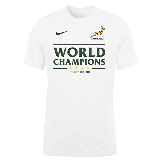 RWC2023 南アフリカ代表 スプリングボクス 優勝記念Tシャツ 