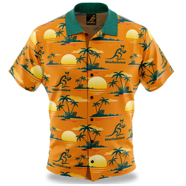 オーストラリア ラグビー リーグ ブランビーズ ラガーシャツ Tシャツ