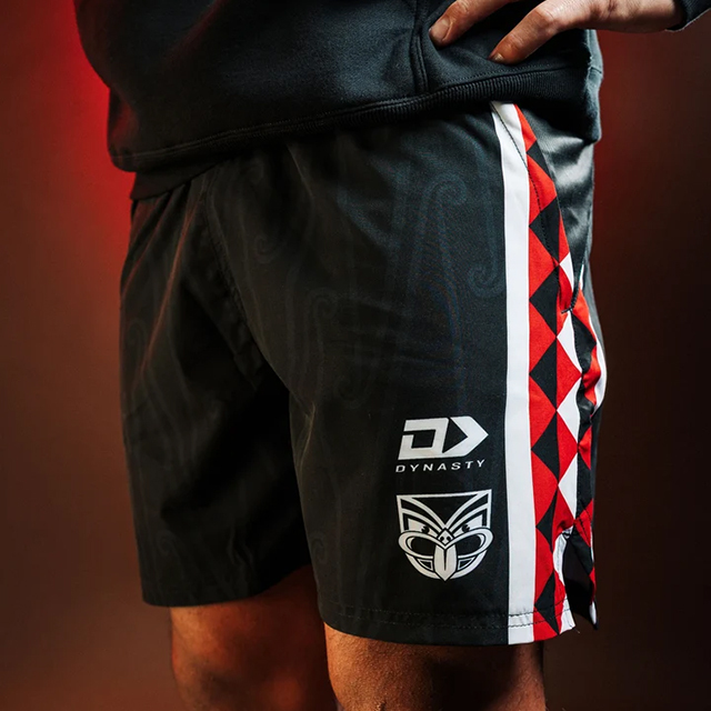 NZ WARRIORS 2026 GYMショーツ インディジナス