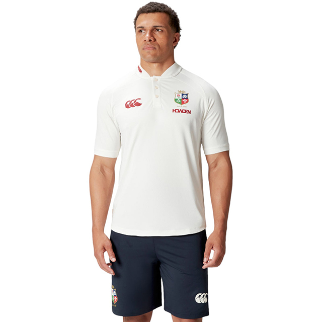 British & Irish Lions 2025 Poly ポロシャツ ホワイト