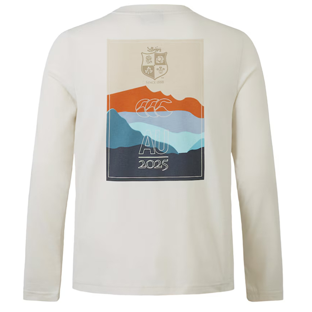 British & Irish Lions 2025 Outback Long Sleeve Tシャツ
