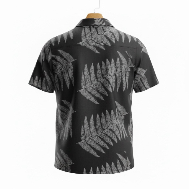 オールブラックス Fijian Bula Shirt ブラック【SS4271】