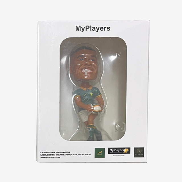 南アフリカ代表 スプリングボクス ボブルヘッド ダミアン・ウィレムセ