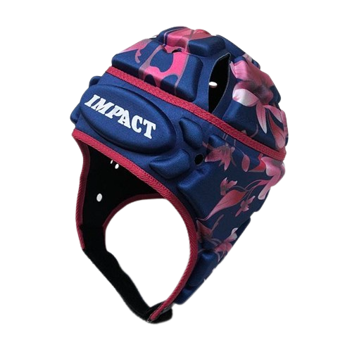 IMPACT ラグビーヘッドギア 青白　L IMPACT ラグビーヘッドギア 青白 L IMPACT ラグビーヘッドギア